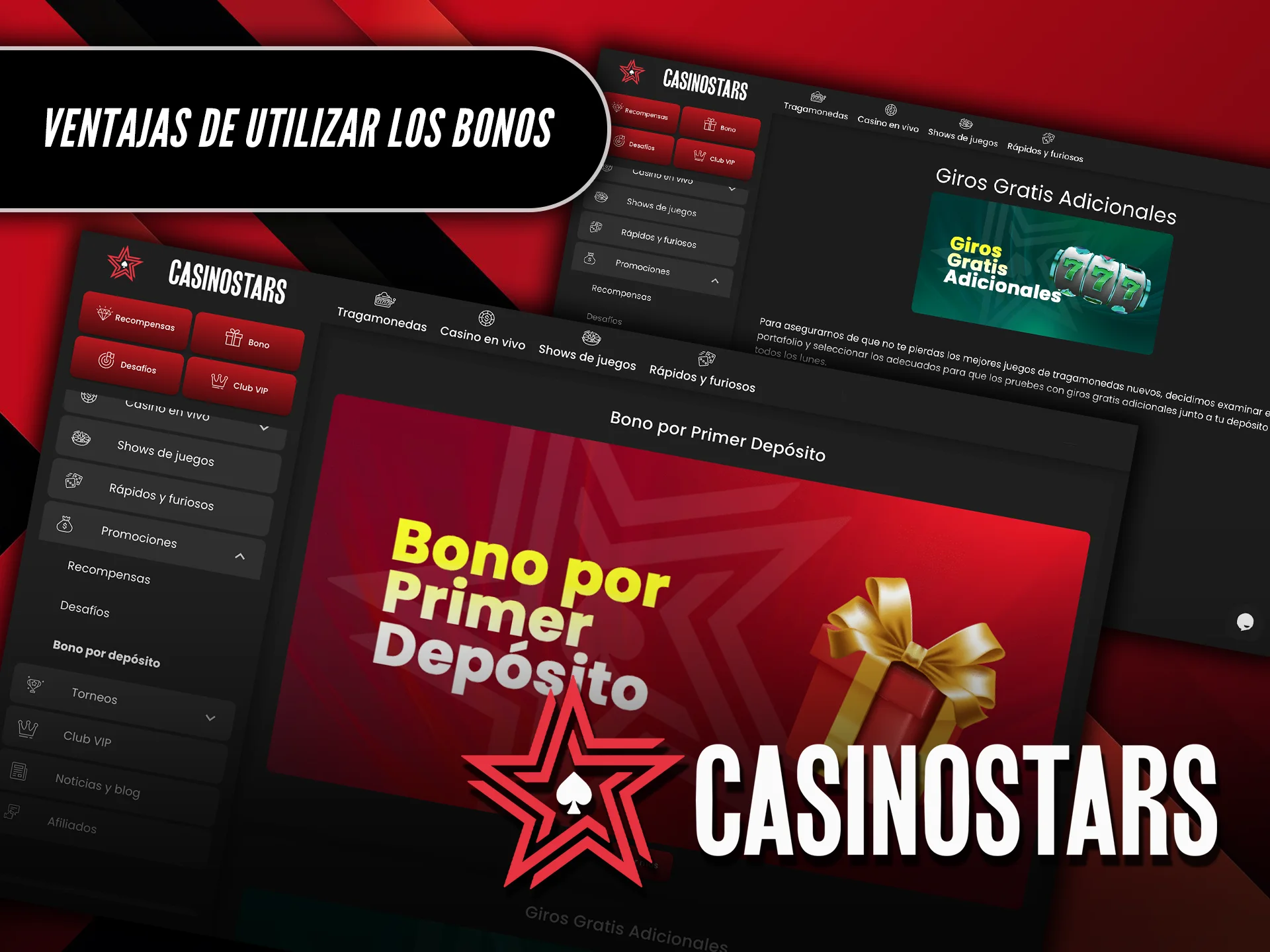 Descubre las ventajas de utilizar los bonos de Casinostars.