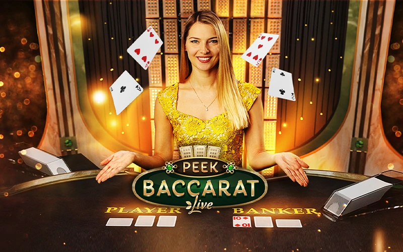 Échale un vistazo a las cartas antes de tiempo y gana con Peek Baccarat en Casino Stars.