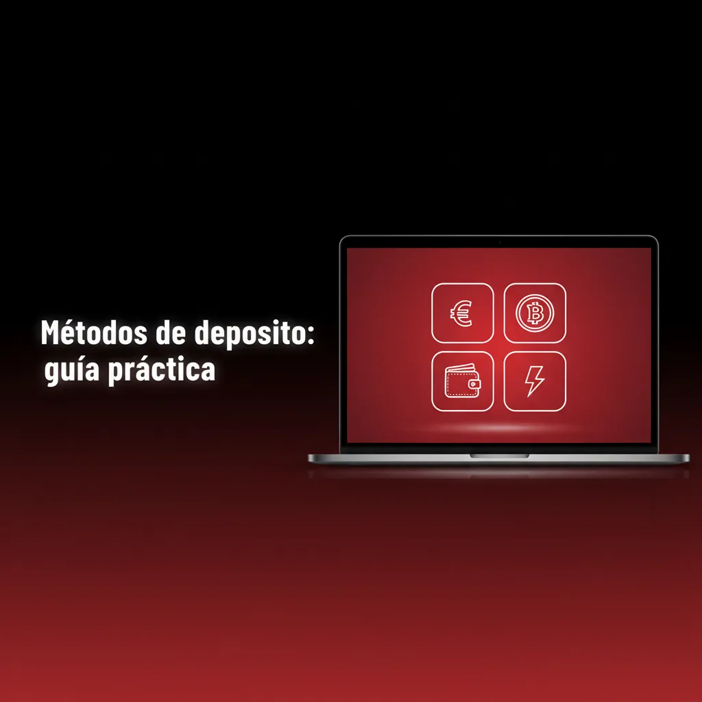 Guía práctica de métodos de depósito en España: tarjeta, transferencia o monedero en euros, 3D Secure y abono al instante.