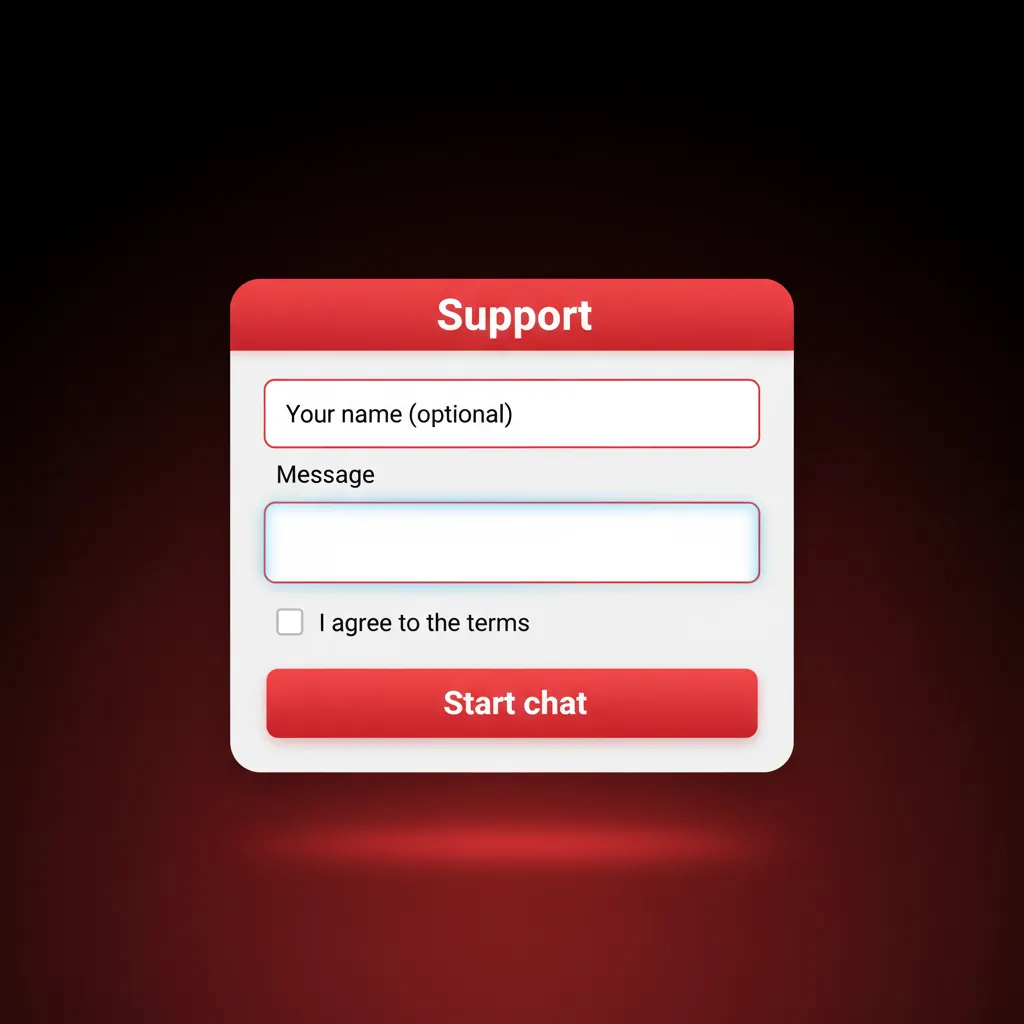 Soporte de escritorio: chat en vivo, correo, teléfono, redes sociales y centro de ayuda desde la app y la web.