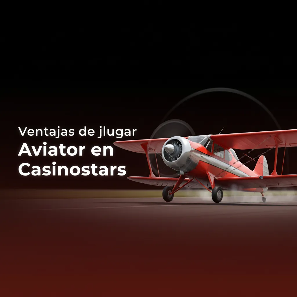 Ilustración de Aviator en Casinostars con ventajas: rondas rápidas, autocobro, móvil, pagos y soporte en español.