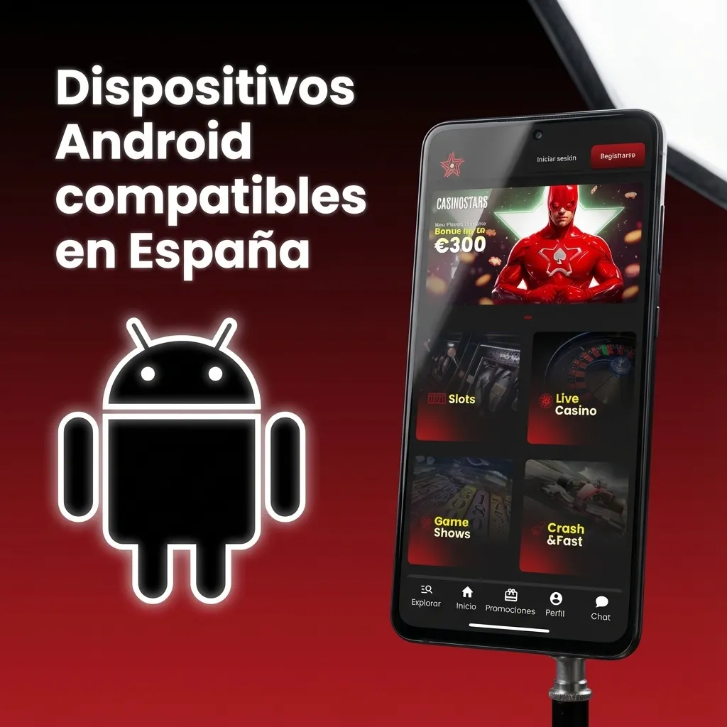 Modelos Android compatibles en España: Galaxy A54/S23/S24, Redmi Note 12/13, POCO X5 Pro, Pixel 7a, Nord 2T, Reno8, y más.